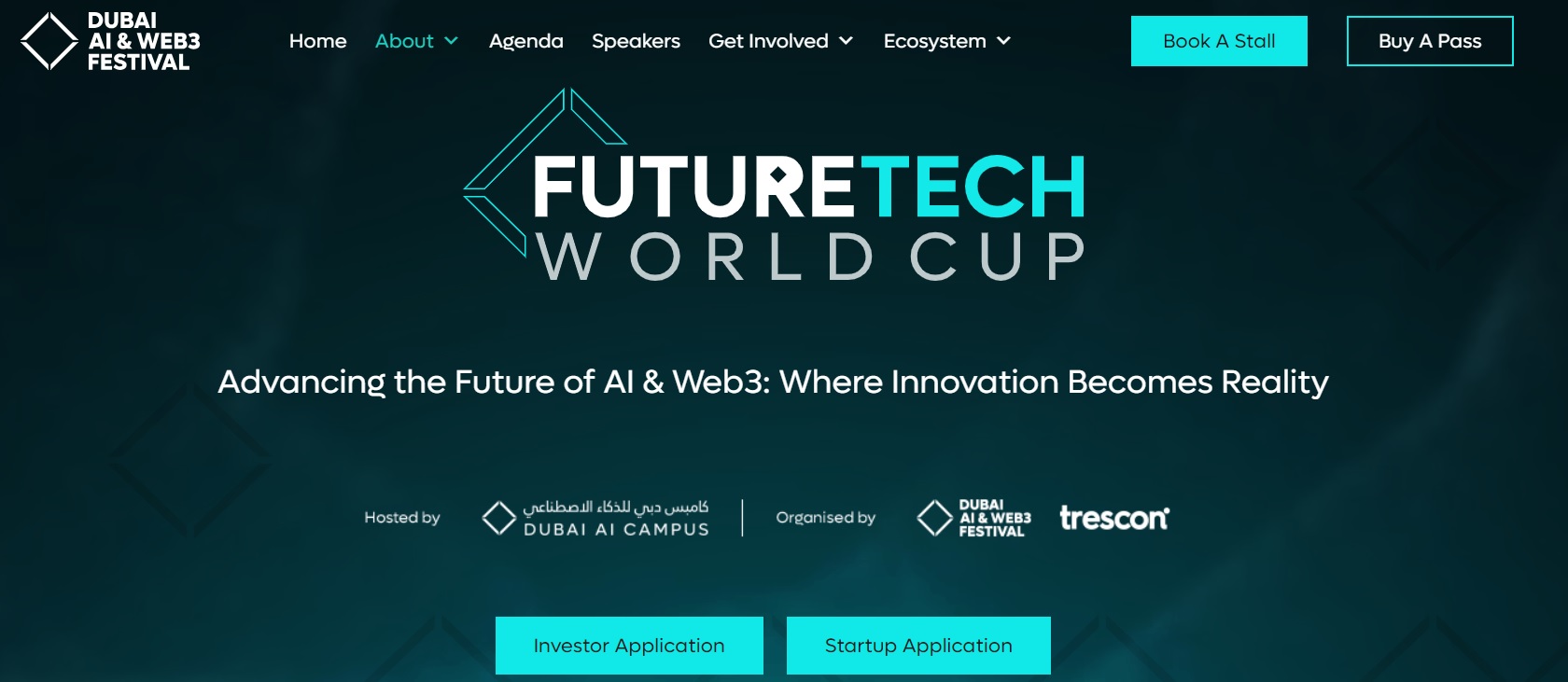Dubai AI & Web3 Festival Launch FutureTech World Cup for startups