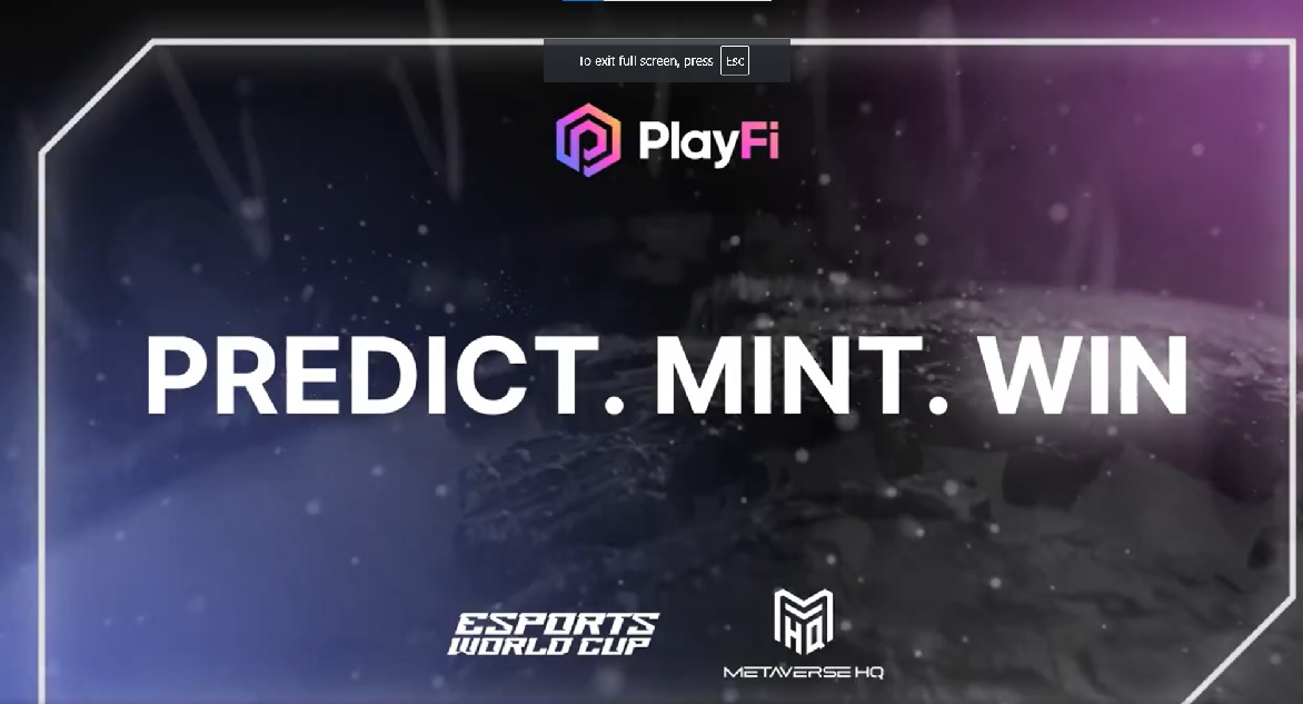 Saudi Esports World Cup competition be live streamed on AI Blockchain data network