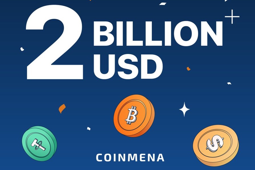 CoinMENA Crypto broker surpasses $2 billion in trading volume