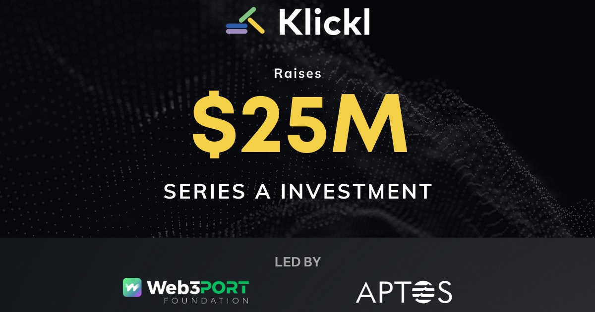 Web3 Bank Klickl headquartered in UAE raises $25 million