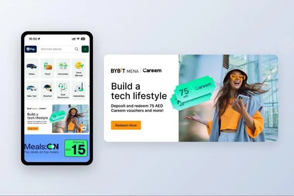 UAE Bybit crypto exchange launches partnership campaign with Careem